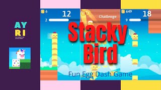 Stacky Bird: Fun Egg Dash Game for Mobile and Tablet screenshot 2