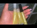 DIY pineapple scented lipgloss