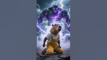 capybara dũng cảm cứu ông bị lợn rừng tấn công #capybara #viral #shorts