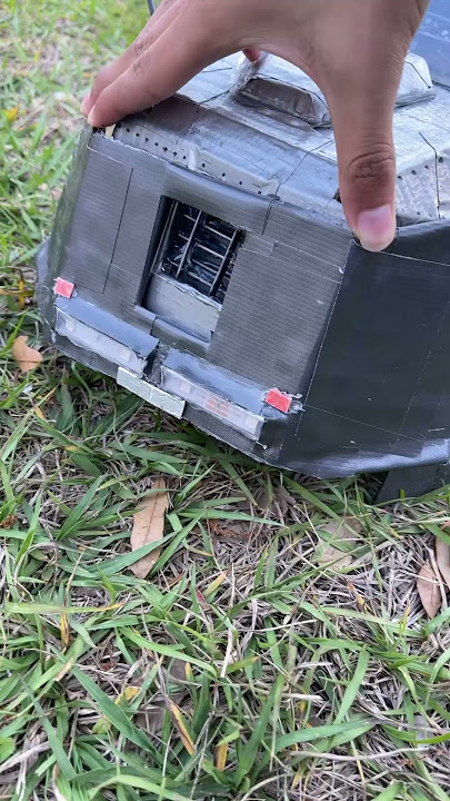 Cardboard tiv 2 deployment #tiv2 #diy #hurricane #tornado #stormchasers