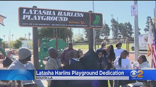 South LA Playground Renamed For Latasha Harlins, Teen Shot To Death Weeks After Rodney King Beating