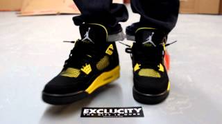 lightning 4s on feet