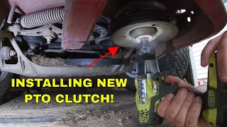 How to Install PTO Clutch on Exmark Lazer z