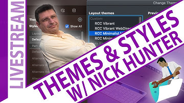 Themes and Styles for Claris FileMaker Beginners with Nick Hunter