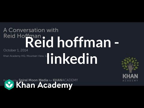 Video: Il fondatore di LinkedIn Reid Hoffman afferma che il suo grado di filosofia lo ha aiutato più di un MBA