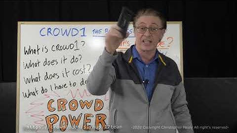 What is Crowd1 - In a nut shell, super business project !!!