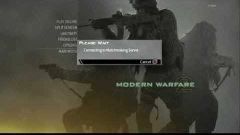 PS3 Modern Warfare 2 Server Problems