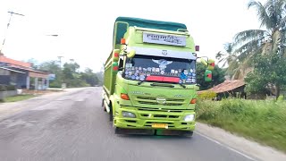 Kelap Kelip Lampu Strobo Truck Fuso,Keren Banget