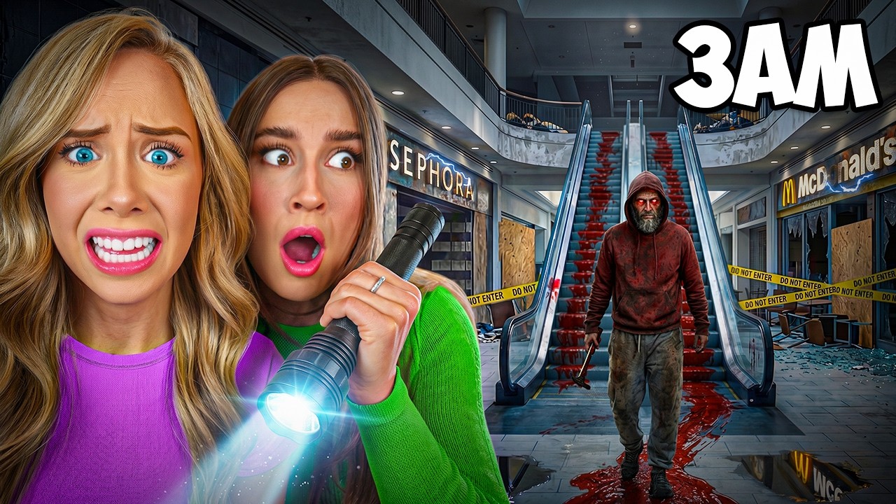 WE EXPLORED AN ABANDONED MALL AT 3 AM...