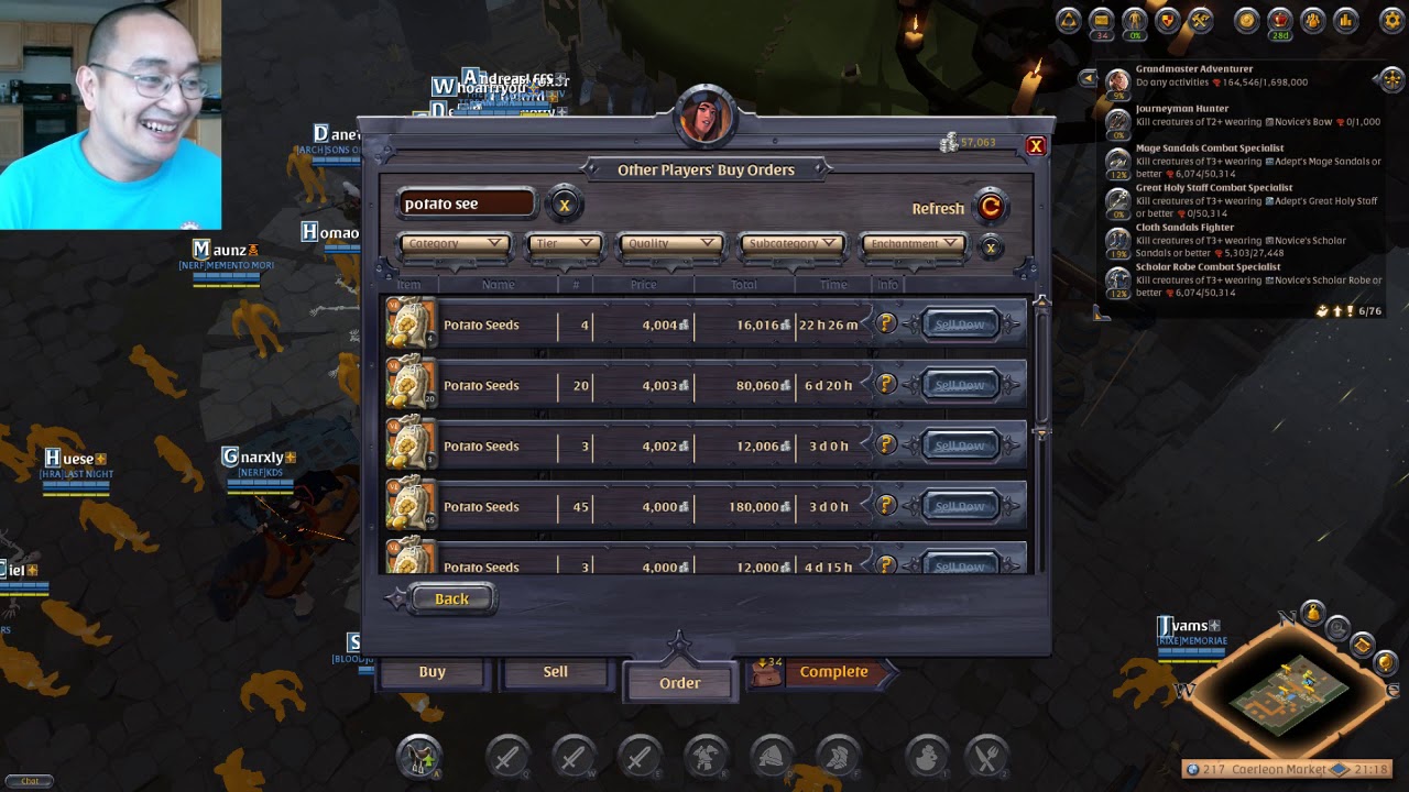 Albion Online Auction House Snapshot EP6 YouTube