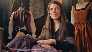Historical & Fantasy Costuming | ASMR (fabric and paper sounds, tracing, soft spoken) screenshot 2