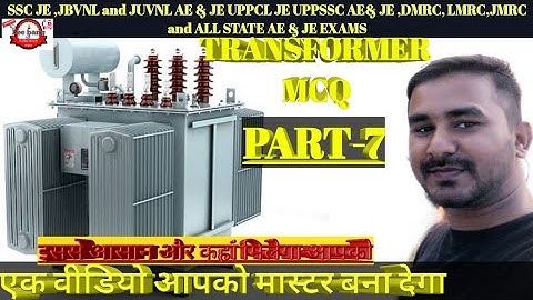 Mcq of transformer rk rajput ,SSC je and all AE and JE exams