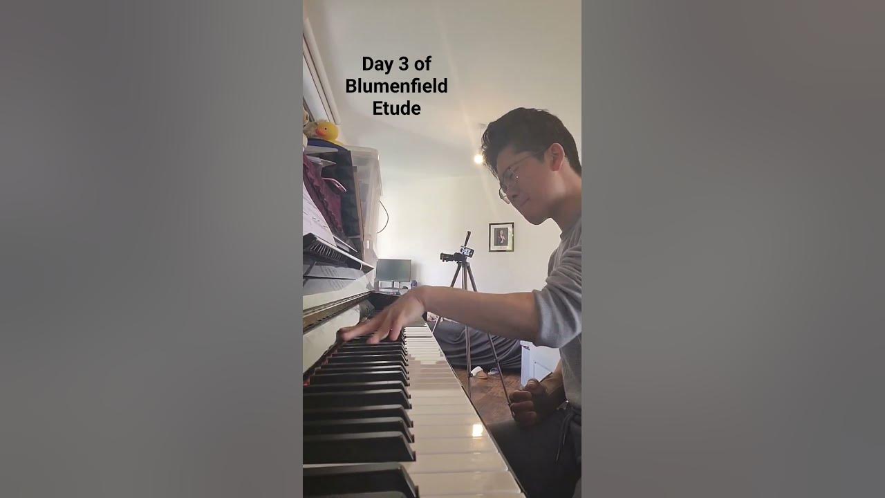 F.Blumenfield Etude for left-hand practicing 19/5/2023 #piano #music #practice