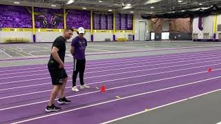 10 yard Sprint 2 point Start