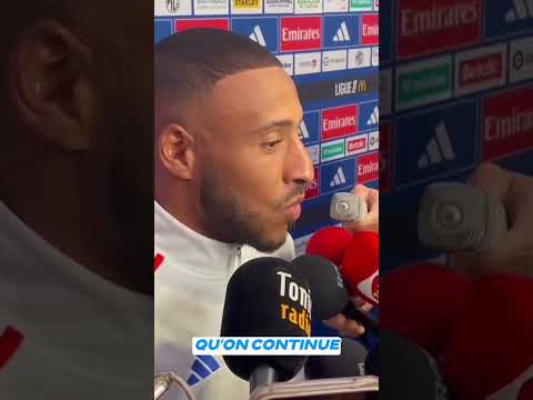 🎙️ « C’est une belle histoire ! » 👉🏻 Corentin Tolisso après #OLOM au micro de MadeInFoot #OL