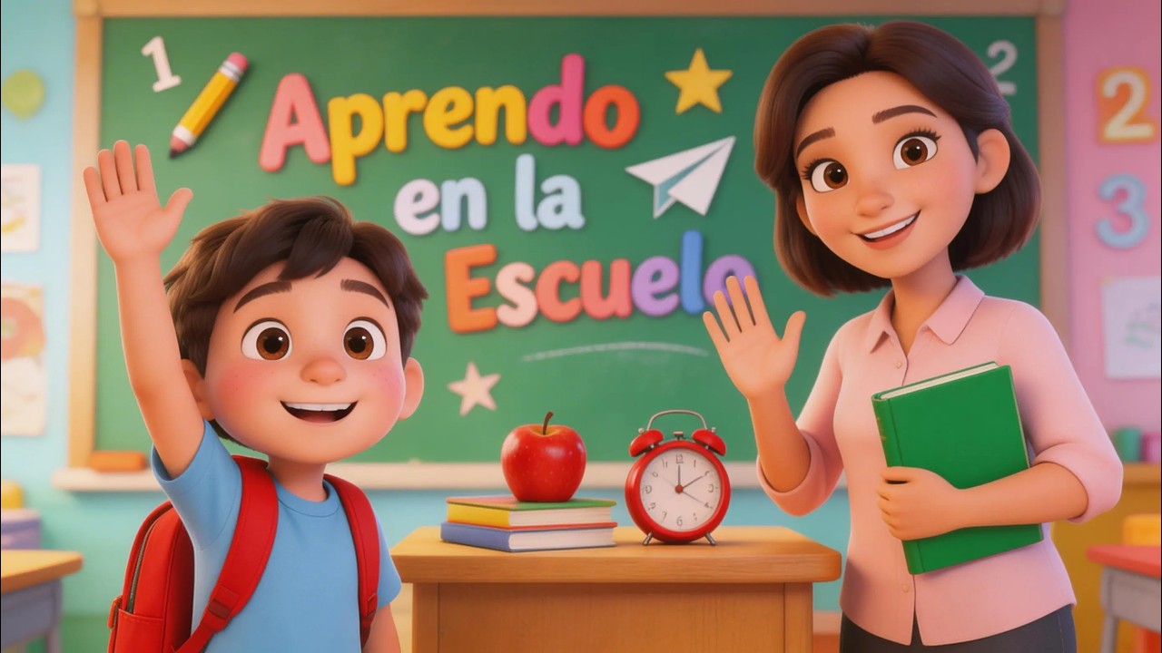 👉 “Aprendo en la Escuela | Reglas Divertidas para Niños”