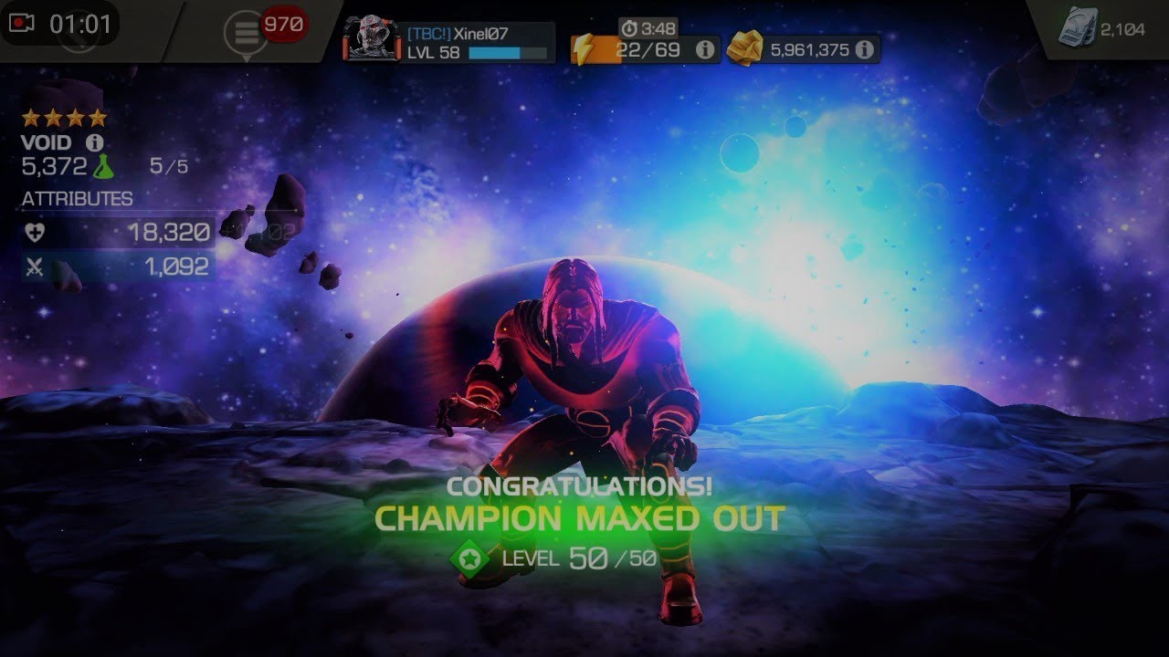 4 Star Void Rank 5 & Awakening! - Marvel Contest of Champions - YouTube