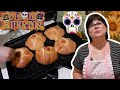 MAMÁ RUSA COCINANDO PAN de MUERTO MEXICANO. DIA DE MUERTOS en MEXICO.