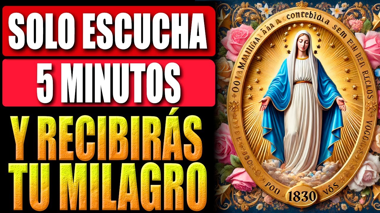 🔴¿Milagro urgente? ¡Reza esta poderosa oración a Nuestra Señora y ...