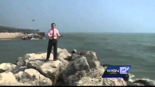 Low lake levels, pollution plague Lake Michigan
