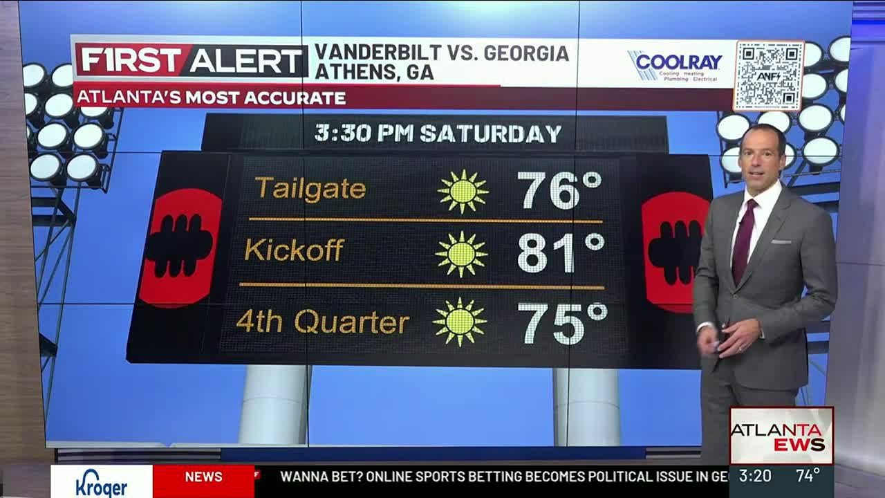 First Alert Forecast: Warm weekend before a cold plunge - YouTube