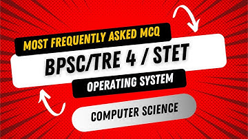Important MCQ for STET and TRE4.0 | BPSC TRE4.0/STET/LT GRADE Computer Science