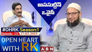 Asaduddin Owaisi Open Heart With RK | Season:1 - Episode:171 | 17.02.2013 | #OHRK​​​​​ | ABN