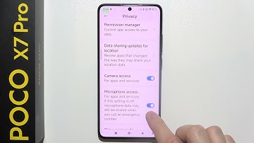 POCO X7 Pro: How to Block Microphone Access