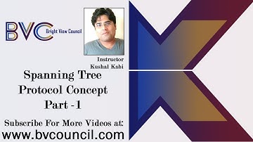 Spanning Tree Protocol Concept part -1