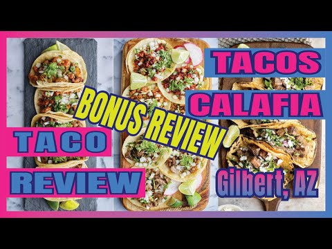 Video thumbnail: How One Taco Place Left Me Speechless... Conquering Tacos Calafia in Gilbert, AZ