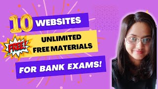 10 Websites To Download Unlimited Free Materials For Bank Exams || Free PDF | IBPS || SBI || RRB ||