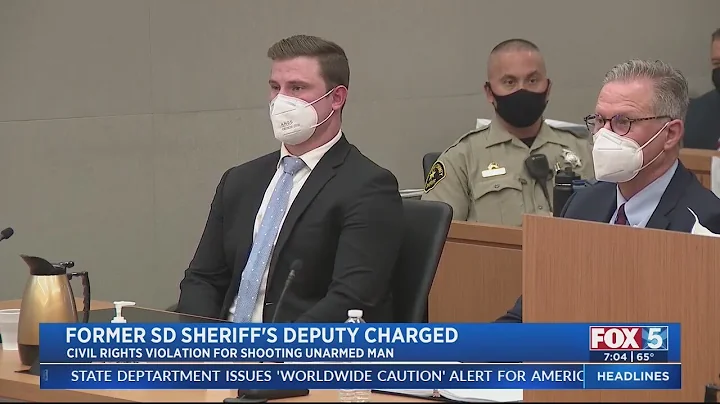 Ex-sheriff's deputy charged