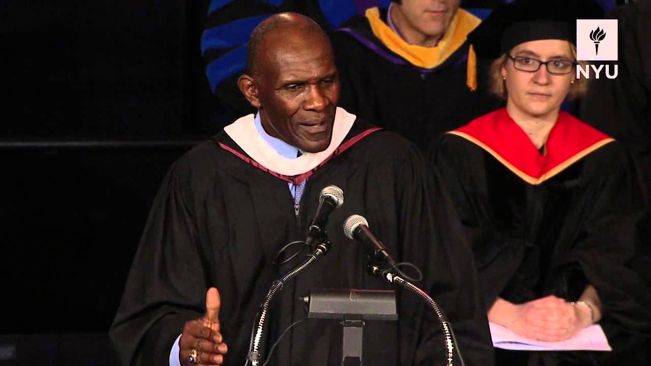 NFL Great Harry Carson - 2015 NYUSPS Graduate Convocation Speaker