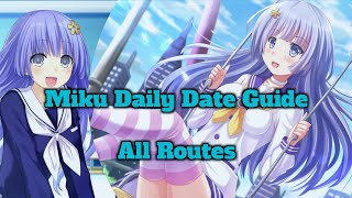 MIKU DAILY DATE GUIDE (ALL ROUTES) - Date A Live Spirit Pledge Global screenshot 1