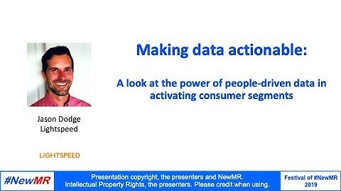 Making data actionable: A look at the power of people-driven data in activating consumer segments