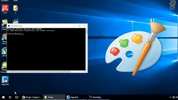 How to open paint in CMD