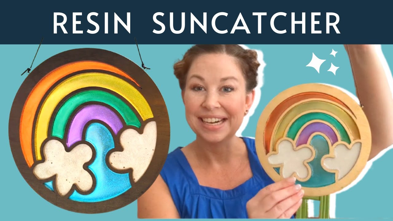 Catch the SUN! SHINY! How to make a DIY resin like Sun Catcher Tutorial! 