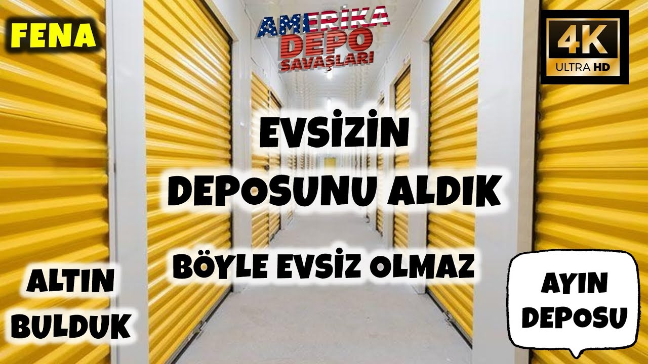 BÖYLE EVSİZ DEPOSU OLMAZ 