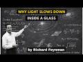 Why Light Slows Down Inside Glass But Not in Vacuum | Physics Explained By Richard Feynman