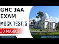 JAA Mock Test - 5 | Gauhati High Court 2026 | 30 Marks | with Important Points ❤️