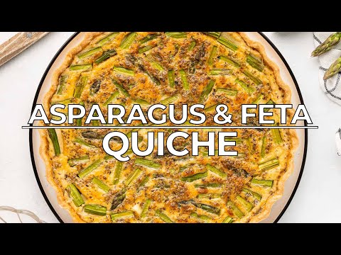 Asparagus Feta Quiche Recipe