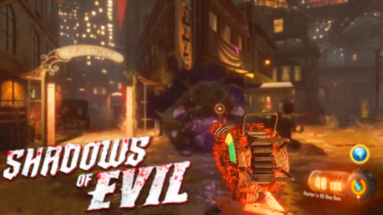 Black Ops 3 Zombies: Shadows of Evil - Round 48 w/ Most Troll Ending Ever -  YouTube