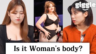 Asking Plus size model Questions Koreans are too afraid to ask!