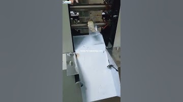 Crisp dumpling one piece horizontal flow type film wrapping bag packaging machine