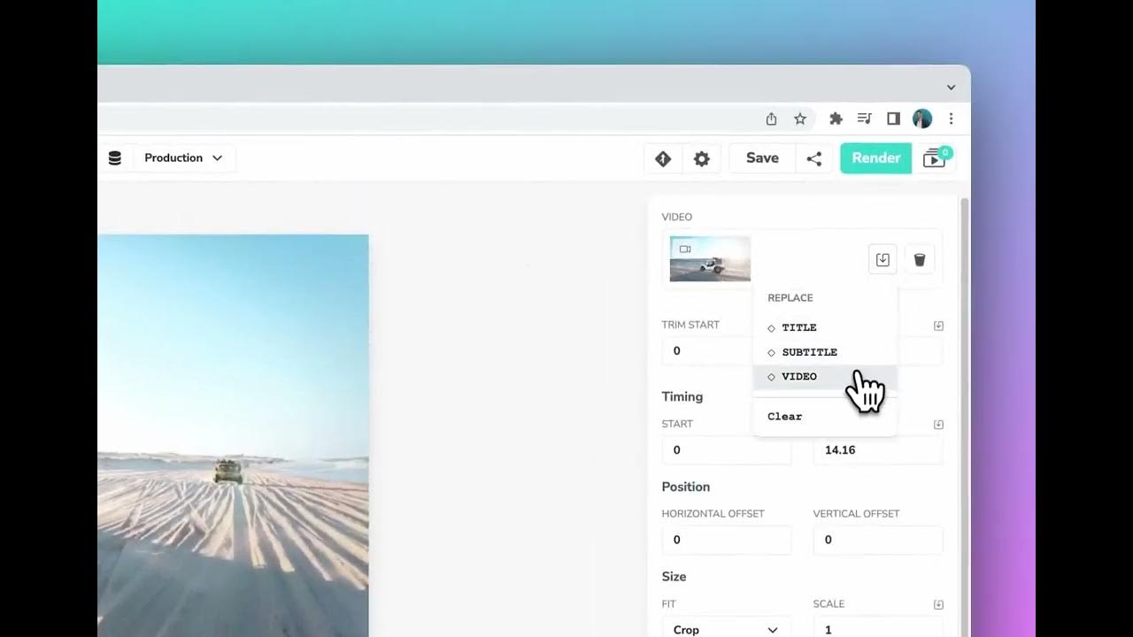 Merge fields screen recording YouTube