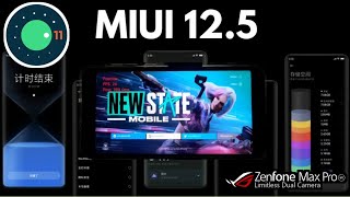 MIUI 12.5 di Asus Zenfone Max Pro M1 || Custom Rom Android 11 || Install dan Review || X00TD || Port