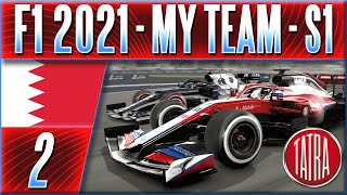 F1 2021 My Team | Dramatický Začátek Kariéry! Ostrá Kolize po Startu! | #2 | CZ Let's Play (S1)