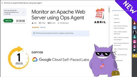 Monitor an Apache Web Server using Ops Agent | #2025 | #GSP1108 |#qwiklabs |Solution