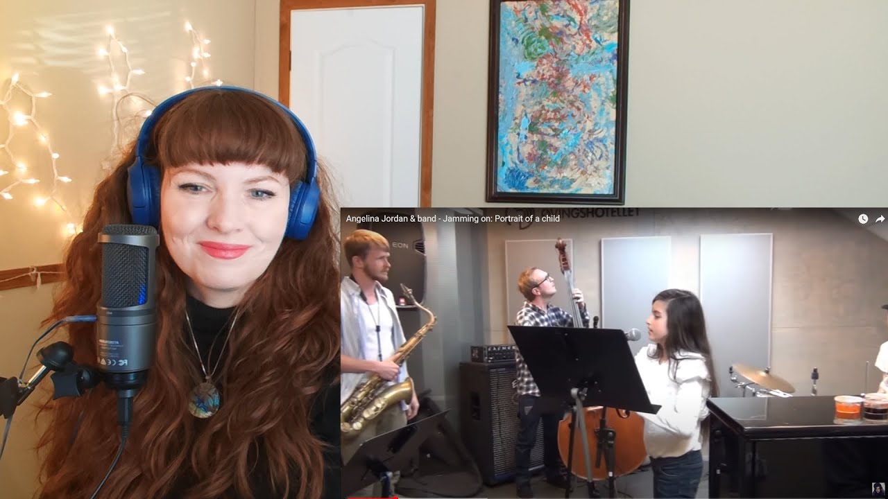 Angelina Jordan and Band- Jamming on: Portrait of a Child