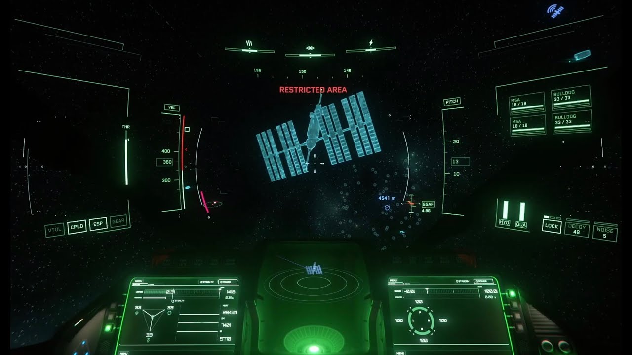 Star Citizen: Comm-Array Deactivation, Hostile Turrets (Solo)